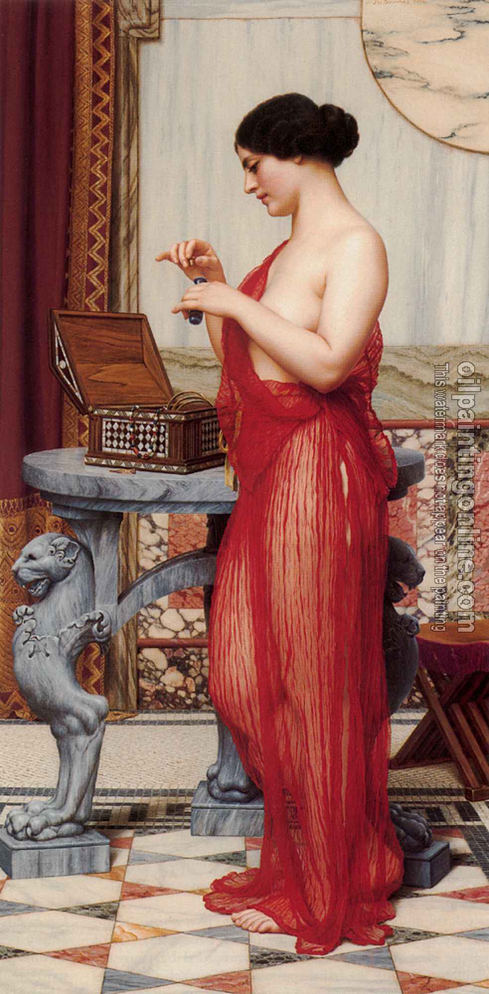 Godward, John William - The New Perfume